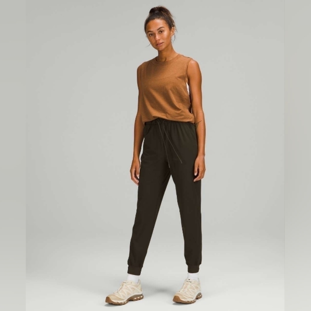 Lululemon Keep Moving Jogger Stretch High-Rise Jogger, Dark Olive Green, Size 6